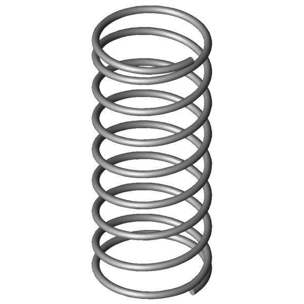 CAD image Compression springs VD-001