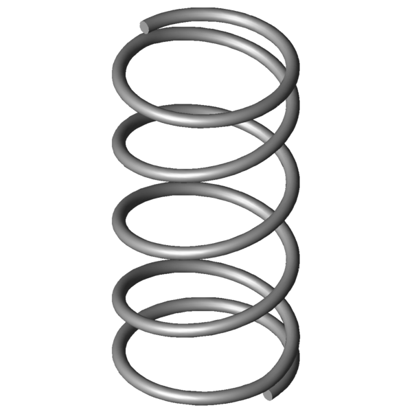 Immagine CAD Molle a compressione VD-002