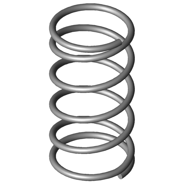 Immagine CAD Molle a compressione VD-006A