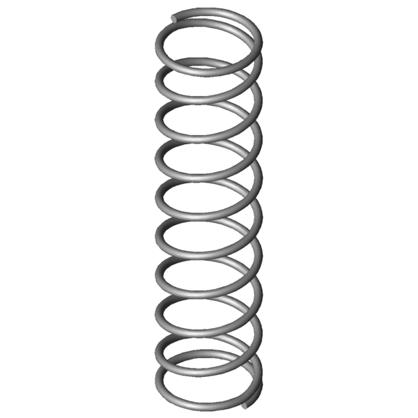 Immagine CAD Molle a compressione VD-006C