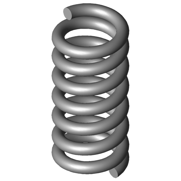 CAD image Compression springs VD-011S