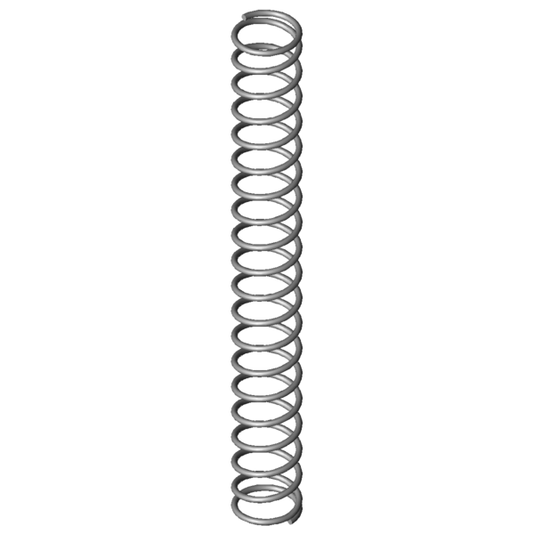 CAD image Compression springs VD-021
