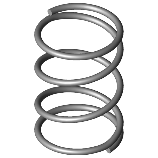 CAD image Compression springs VD-026Q-11