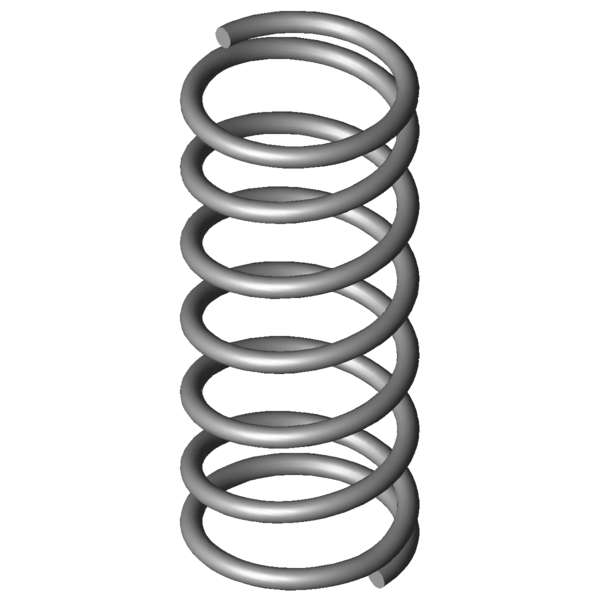 Immagine CAD Molle a compressione VD-026R-11