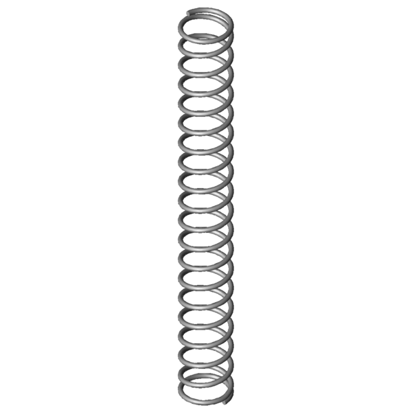 CAD image Compression springs VD-026R-14
