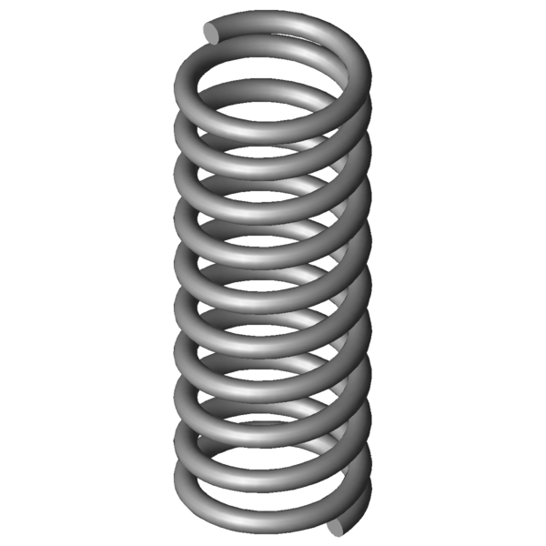 CAD image Compression springs VD-026R-22