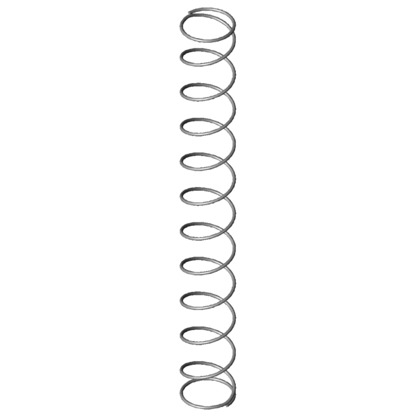 CAD image Compression springs VD-042J