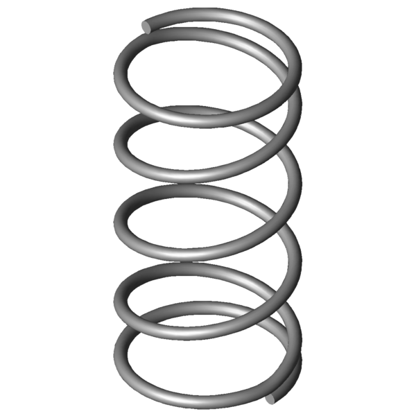 CAD-Bild Druckfedern VD-043A