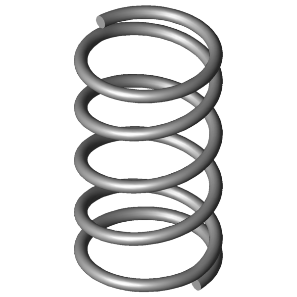 Immagine CAD Molle a compressione VD-048A
