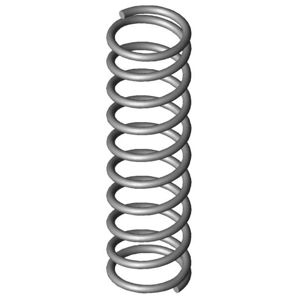 Immagine CAD Molle a compressione VD-052E