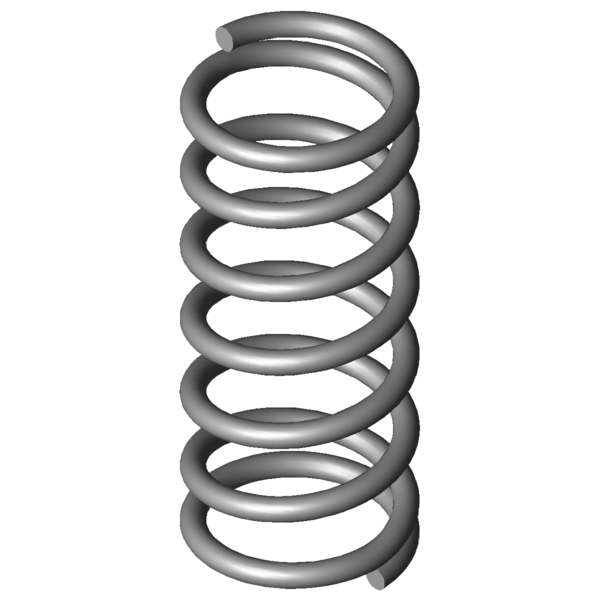 CAD obrázek Tlacné pružiny VD-054A