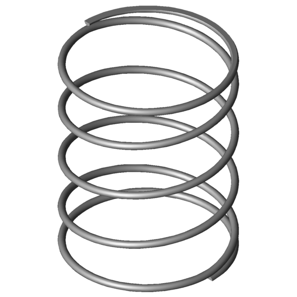 CAD image Compression springs VD-063H-10