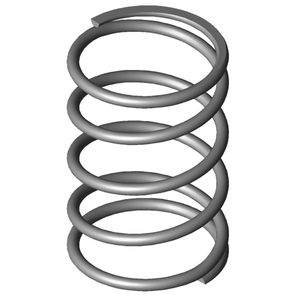 CAD image Compression springs VD-068A-01