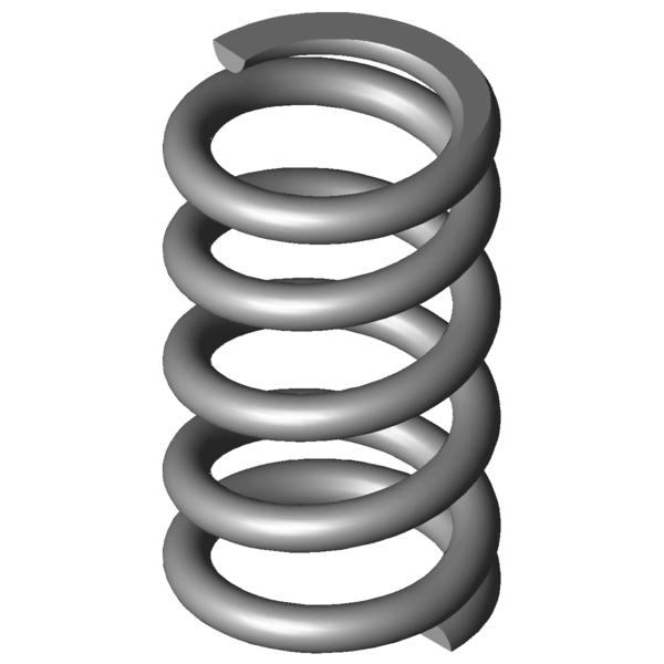 CAD obrázek Tlacné pružiny VD-085B