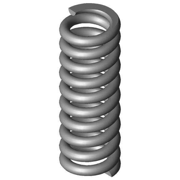 CAD image Compression springs VD-090AD