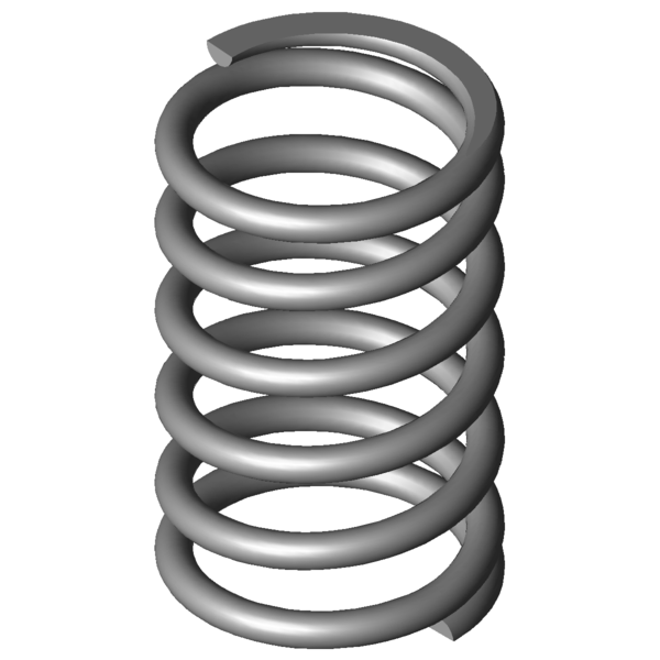 Immagine CAD Molle a compressione VD-090M-03