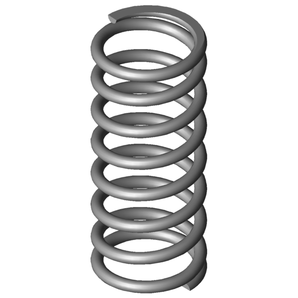 Obraz CAD Sprezyny naciskowe VD-090M-04