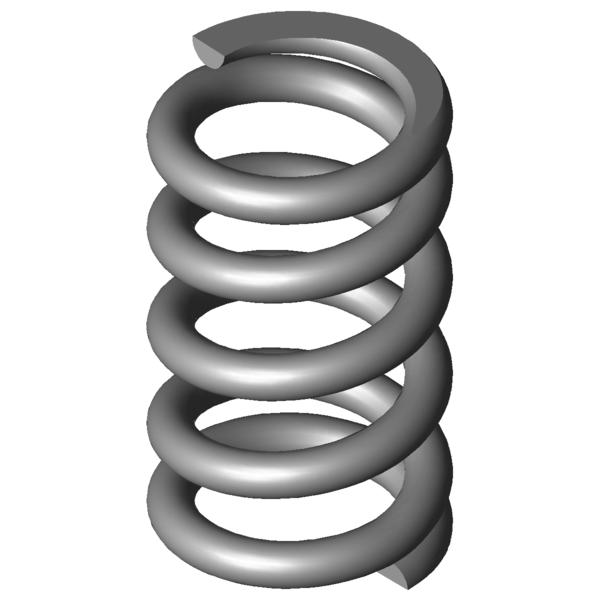 CAD image Compression springs VD-090N
