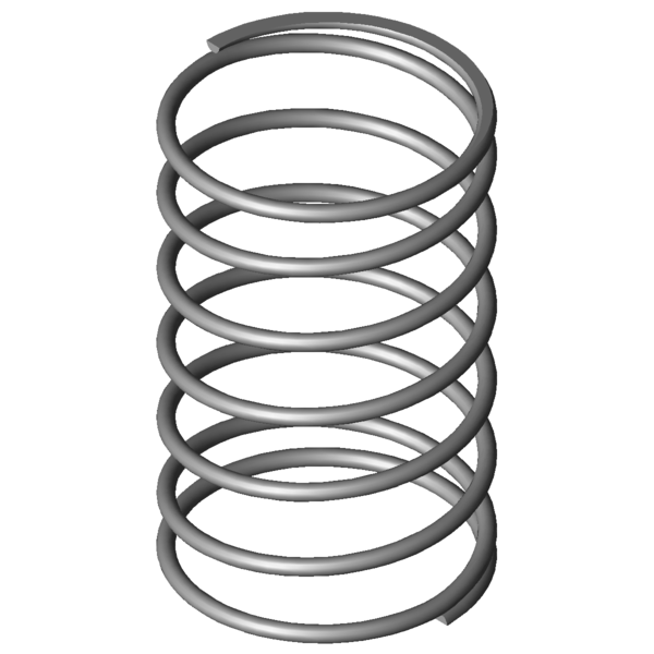 CAD image Compression springs VD-090U-11