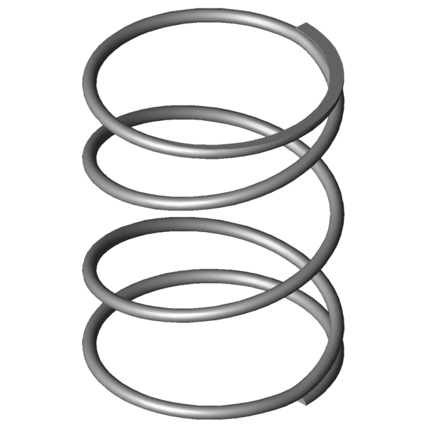 CAD image Compression springs VD-090W-06