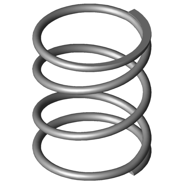 CAD-Bild Druckfedern VD-091B