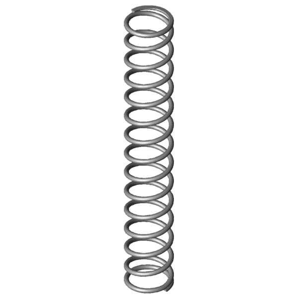 Imagem CAD Molas de compressão VD-100A-02