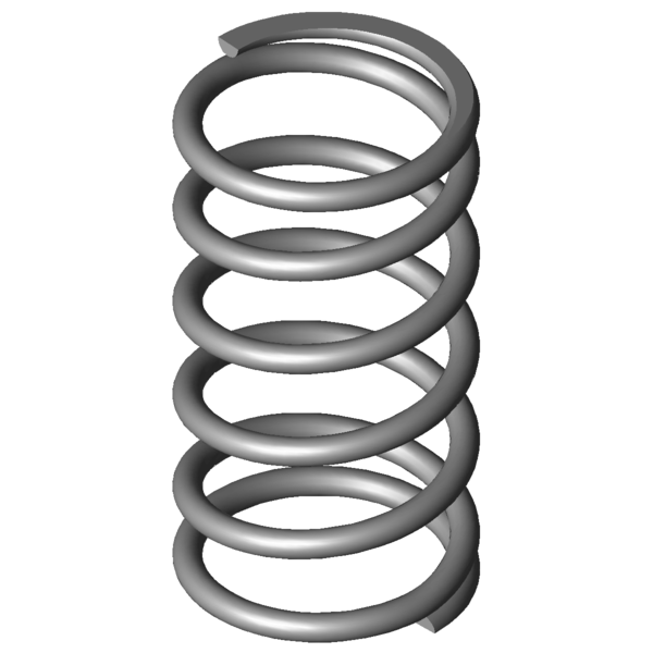 CAD obrázek Tlacné pružiny VD-100A-06