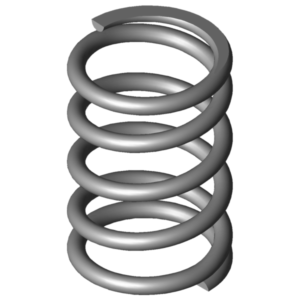 CAD-Bild Druckfedern VD-101