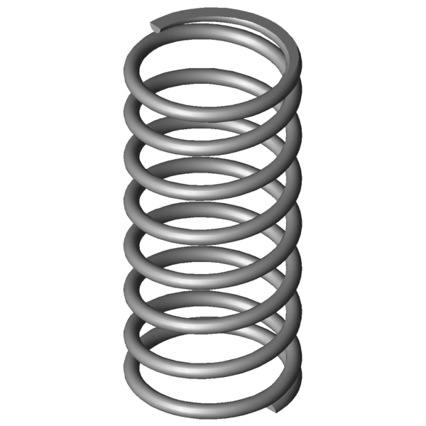 Imagem CAD Molas de compressão VD-115H-10