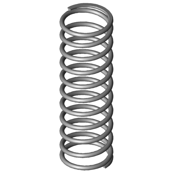 Immagine CAD Molle a compressione VD-115H-11