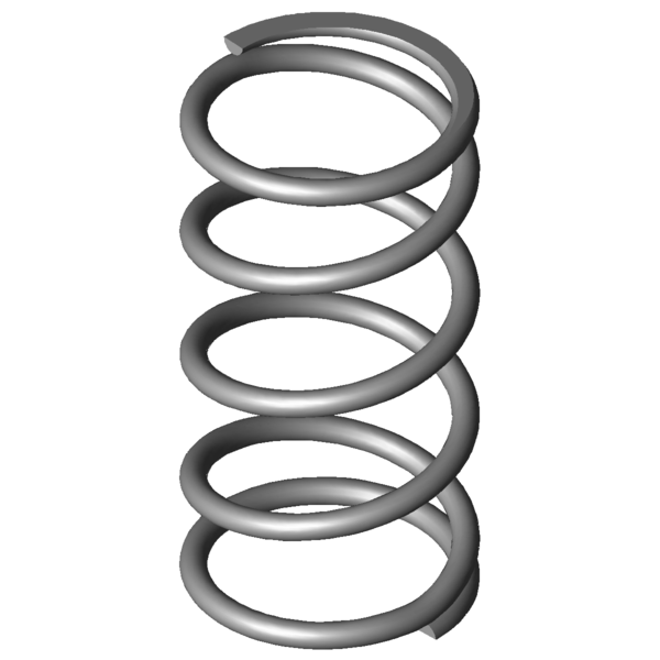 CAD kép nyomórugók VD-115J