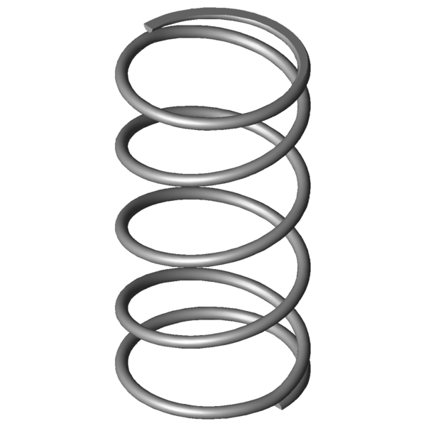 CAD image Compression springs VD-117N