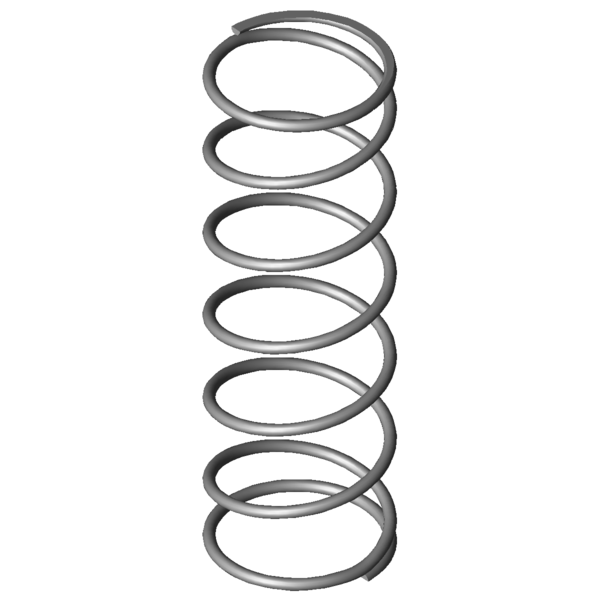 Imagem CAD Molas de compressão VD-117O