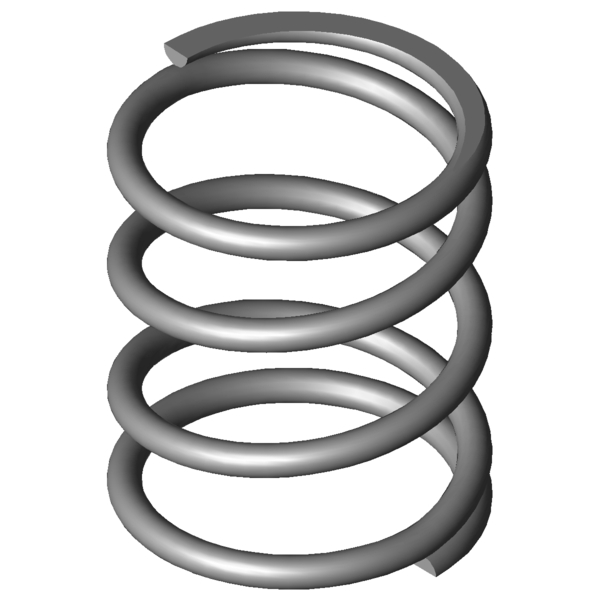 CAD image Compression springs VD-122C