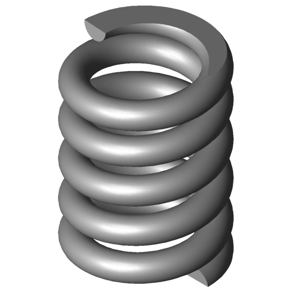 Immagine CAD Molle a compressione VD-142AA