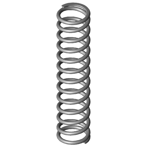 Immagine CAD Molle a compressione VD-143K