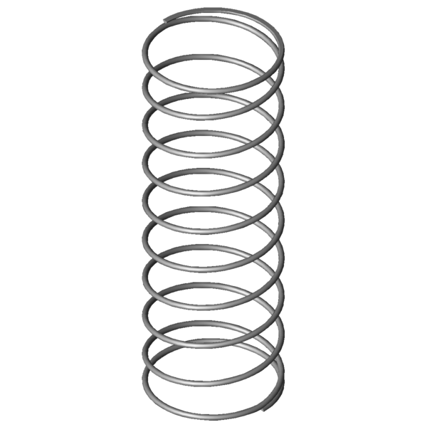 Immagine CAD Molle a compressione VD-145DC