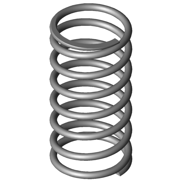 Imagem CAD Molas de compressão VD-151B