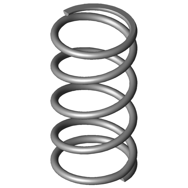 Immagine CAD Molle a compressione VD-179K