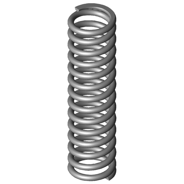 Imagem CAD Molas de compressão VD-180-02