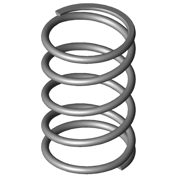 Obraz CAD Sprezyny naciskowe VD-185C