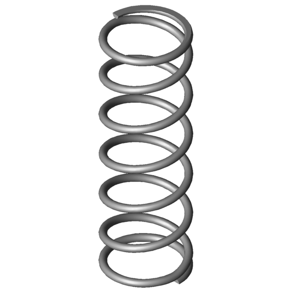 Immagine CAD Molle a compressione VD-187