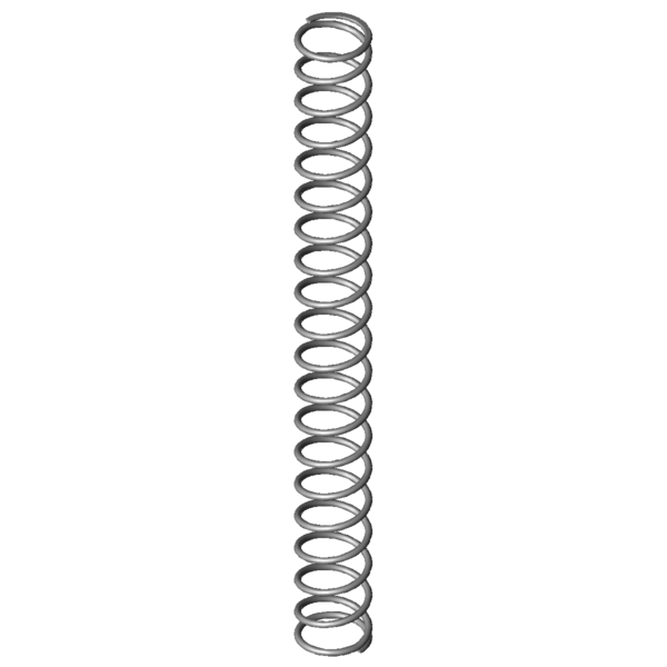 Imagem CAD Molas de compressão VD-190