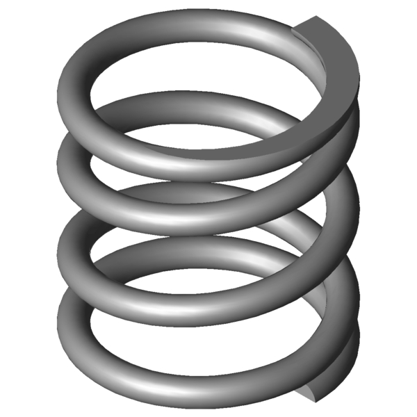 CAD-Bild Druckfedern VD-190G