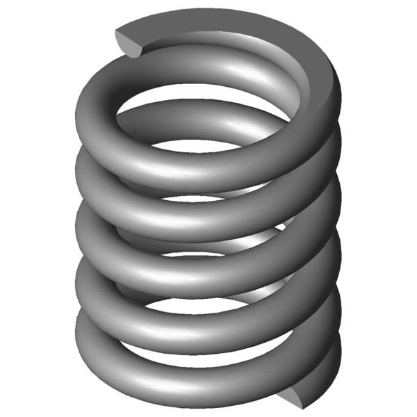 CAD image Compression springs VD-200A-20
