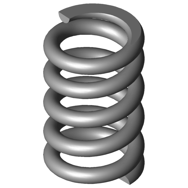 CAD-Bild Druckfedern VD-201