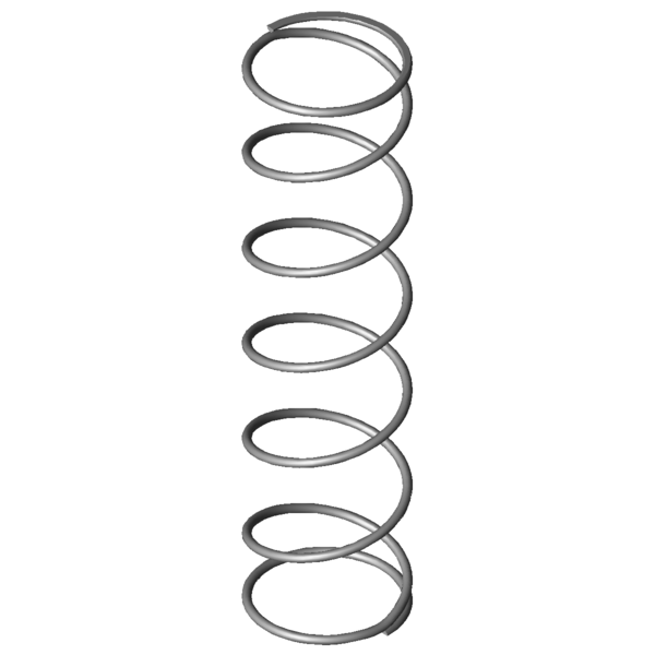 CAD image Compression springs VD-206B