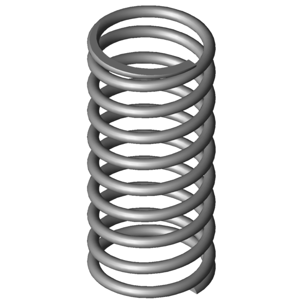 CAD image Compression springs VD-207J-20
