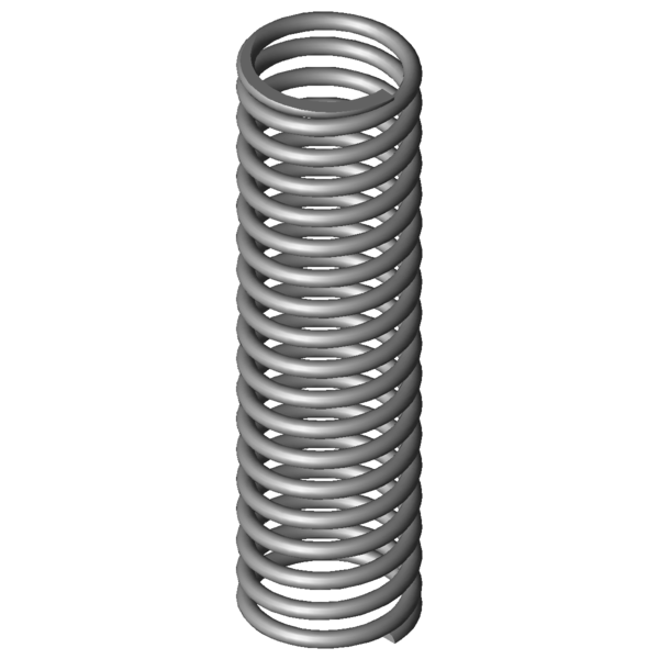 CAD image Compression springs VD-207J-25
