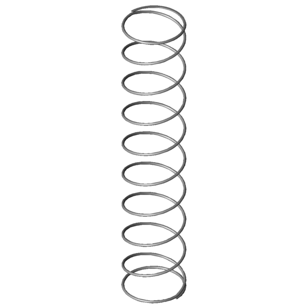 CAD-Bild Druckfedern VD-207JC